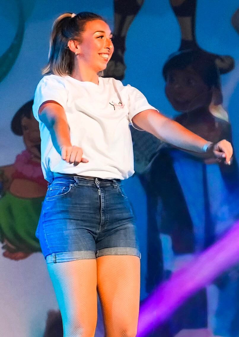 Alicia Rigaud, professeure de danse au Skydancer Club